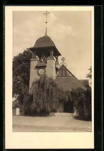 AK Essen, Fried. Krupp A. G., Kapelle in der Kolonie Altenhof