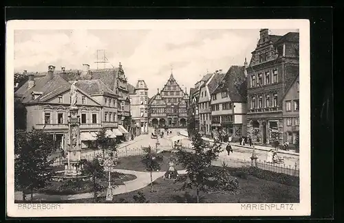 AK Paderborn, Partie am Marienplatz