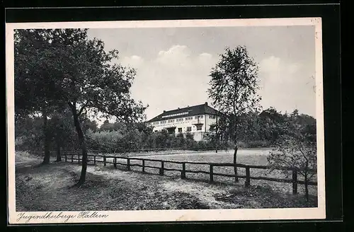 AK Haltern, Blick auf die Jugendherberge