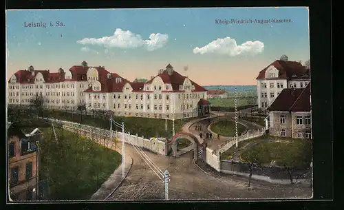 AK Leisnig i. Sa., König-Friedrich-August-Kaserne