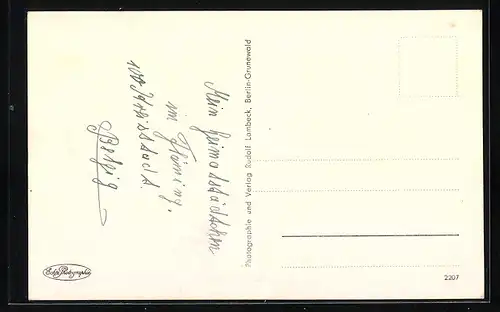 AK Belzig, Blick auf die Stadt mit der Marienkirche