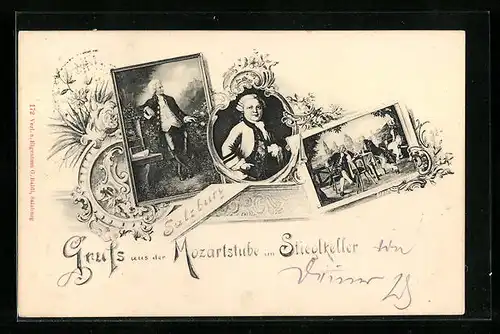 AK Salzburg, Mozartstube im Stiedkeller