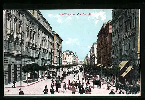 AK Napoli, Via Rettifilo