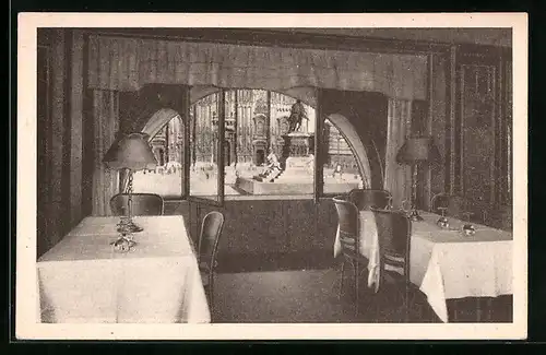 AK Milano, Ristorante Carminati, Piazza Duomo 17, Innenansicht