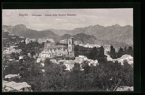 AK Ravello, Panorama - Veduta dalla Pension Palumbo