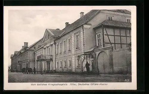 AK Mitau, Deutsches Offizier-Kasino