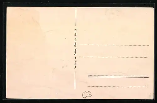 AK Oppeln, Strassburgplatz mit Peter-Paul-Kirche