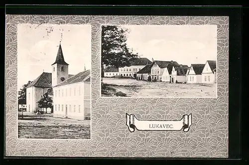 AK Lukavec, Kostel, Namesti