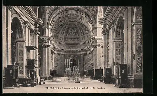 AK Subiaco, Interno della Cattedrale di S. Andrea