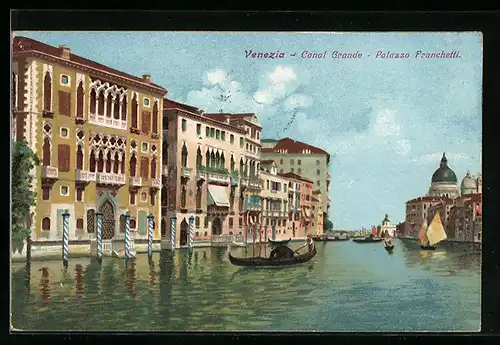 AK Venezia, Canal Grande e Palazzo Franchetti