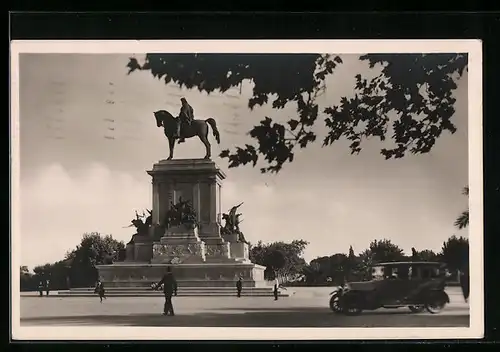 AK Roma, Monumento a Garibaldi