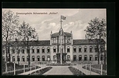AK Schwarzenbek-Kollow, Blick auf das Genesungsheim