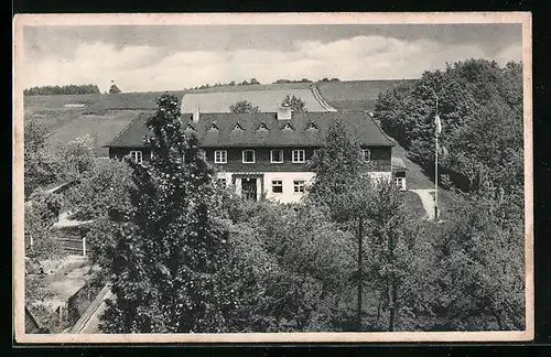 AK Bad Lausick, Deutsche Jugendherberge und Schulungslager Buchheim