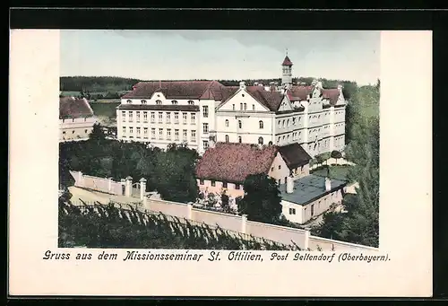 AK St Ottilien / Obb., Blick auf das Missionsseminar