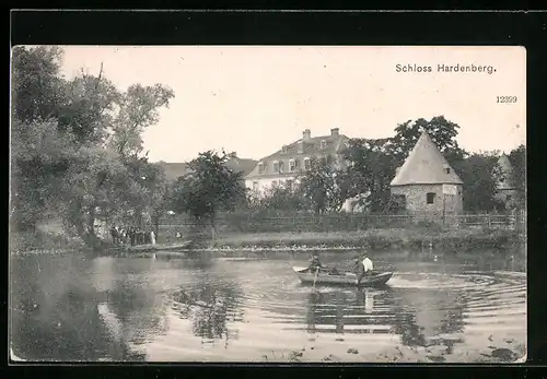 AK Hardenberg, Blick aufs Schloss übers Wasser