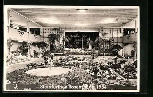 AK Rockenberg /Oberhessen, Steinfurther Rosenschau 1954