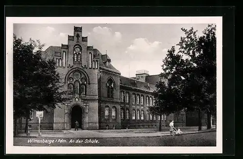 AK Wittenberge /Pdm., An der Schule