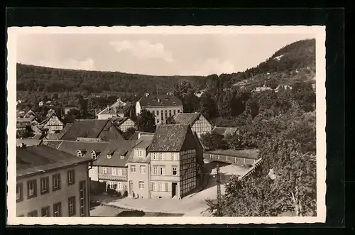 AK Bleicherode /Harz, Teilansicht mit Windelskopf