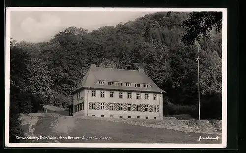 AK Schwarzburg i. Thür., Hans Breuer-Jugendherberge, Gebäudeansicht