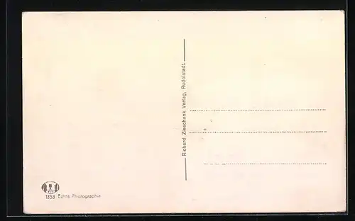 AK Schwarzburg i. Thür., Hans Breuer-Jugendherberge, Gebäudeansicht