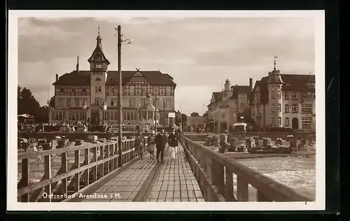 AK Arendsee i. M., Steg vom Ostseebad