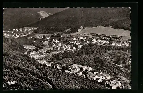 AK Werdohl-Eveking /Sauerland, Totalansicht mit Umland
