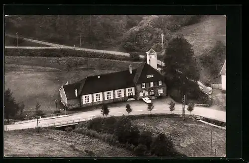 AK Lüdenscheid, Hotel-Restaurant Brüninghauser Halle