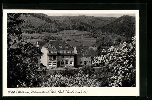 AK Niederbreitbach /Wied, Hotel Wiedkrone