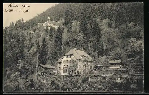 AK Gauenstein-Schruns, Pension Kapuziner- und Frauenkloster