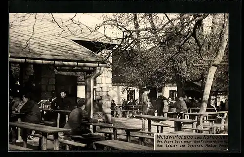 AK Bad Fischau-Brunn, Waldgasthaus zum Kürassier