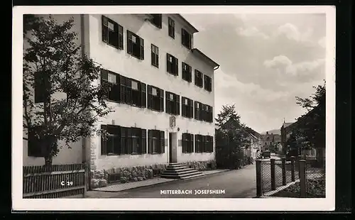 AK Mitterbach, Blick zum Josefsheim