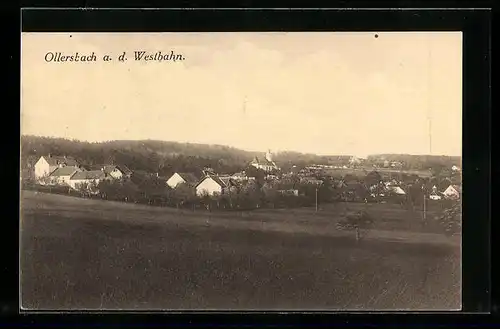 AK Ollersbach a. d. Westbahn, Teilansicht