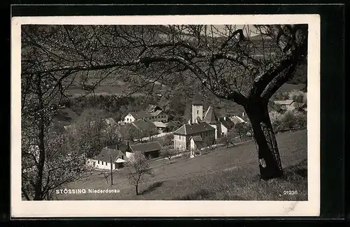 AK Stössing /Niederdonau, Ortspartie