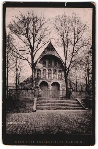 Fotografie Graphische Gesellschaft, Berlin, Ansicht Goslar, Blick auf die Domcapelle