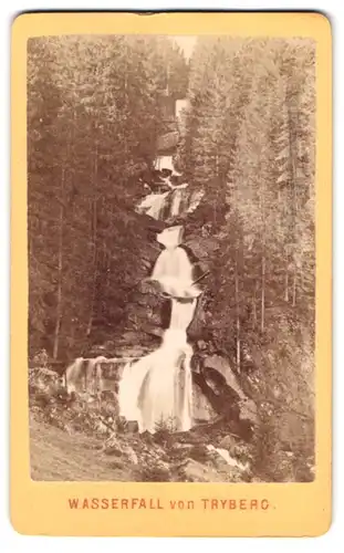 Fotografie unbekannter Fotograf, Ansicht Triberg, Blick auf den Triberg Wasserfall