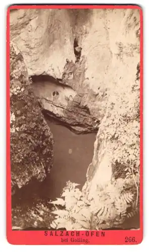 Fotografie Baldi & Würthle, Salzburg, Ansicht Golling / Salzach, Blick in die Salzach-Öfen