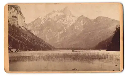 Fotografie Adlabert Kurka, Eisenerz, Ansicht Eisenerz, Blick auf den Leopoldsteiner See