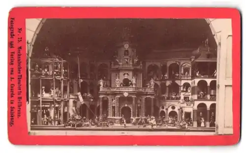 Fotografie A. Czurda, Salzburg, Ansicht Salzburg, das mechanische Theater in Heilbrunn