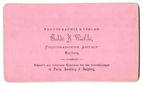 Fotografie Baldi & Würthle, Salzburg, Ansicht Wien, Blick auf das mechanische Theater in Hellbrunn