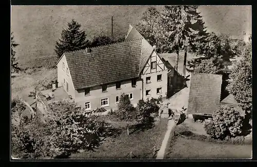 AK Helten bei Waldbröl, Pension Pauli, Haus im stillen Tal