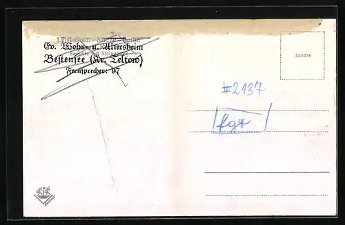 AK Bestensee, Ev. Wohn- und Altersheim