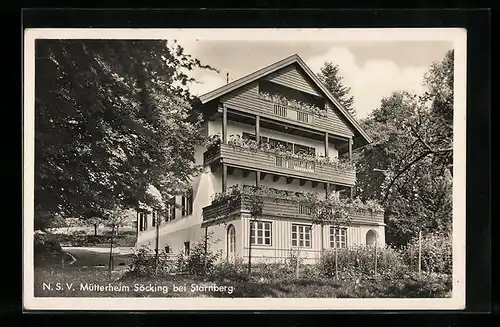AK Söcking / Starnberg, N. S. V. Mütterheim