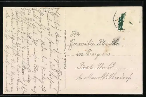 AK Mittelberg /Allgäu, Gasthof zur Krone im Winter