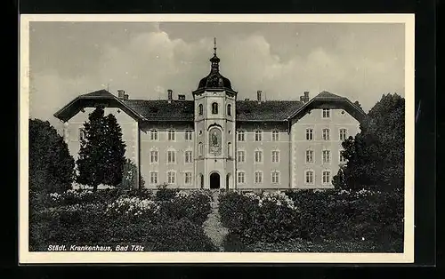 AK Bad Tölz, Städt. Krankenhaus mit Park