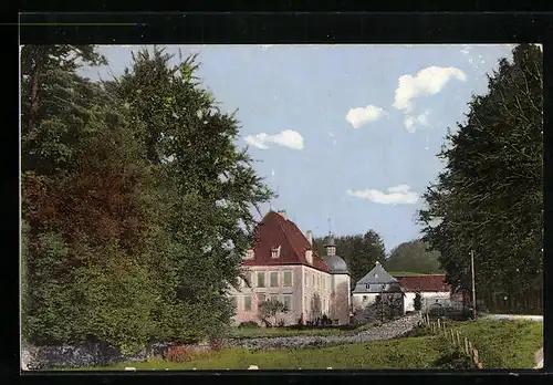 AK Lüdenscheid, Blick zum Schloss Neuenhof