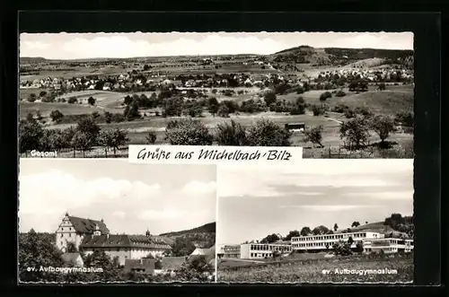 AK Michelbach /Bilz, Gesamtansicht m. ev. Aufbaugymnasium