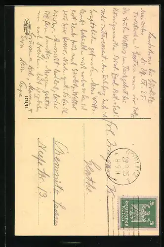 AK Görlitz, Bllick auf die Peterskirche