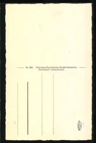 AK Sitzendorf, Ortsansicht