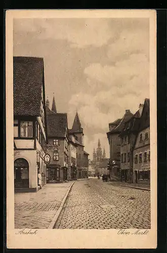 AK Ansbach, Oberer Markt