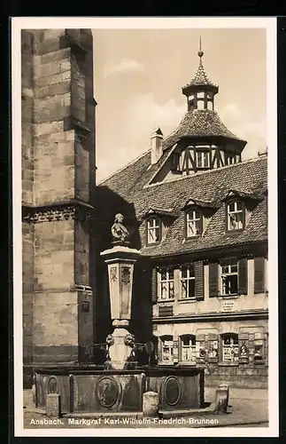 AK Ansbach, Markgraf Karl-Wilhelm-Friedrich-Brunnen